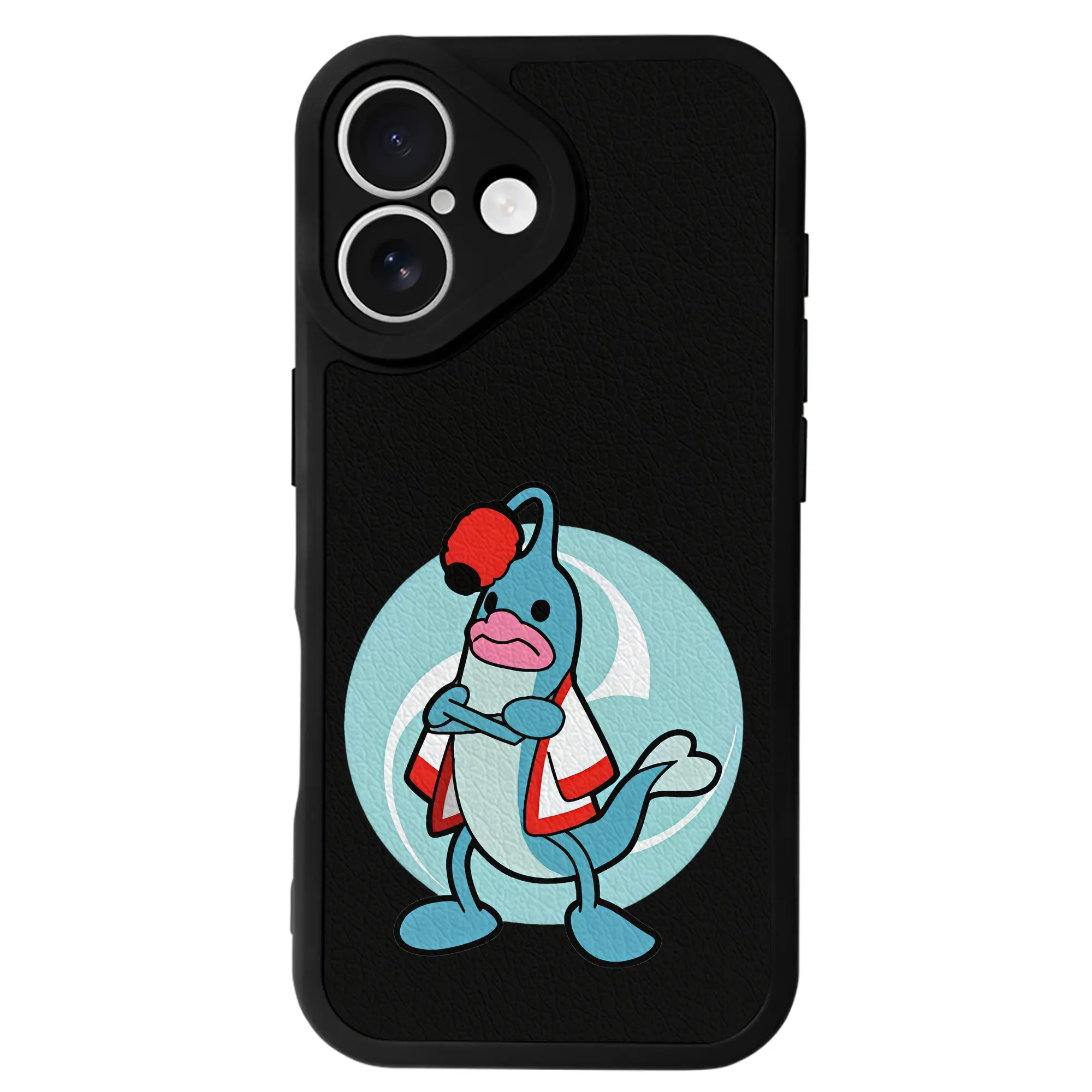 太鼓の達人 グッズ - IPhone 16シリーズ対応 ・ シリコンスマホケース ・ レザー調 ・ 高精度フィット ・ 耐衝撃 ・ ワイヤレス充電対応 ・ 精密カット